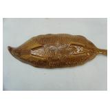 Vintage Pottery Ashtray 15"x5"