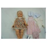 Vintage Doll with clothes