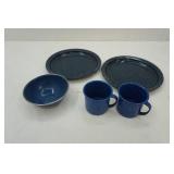 Enamel camp dishes