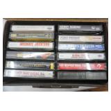vintage record albums, cassettes