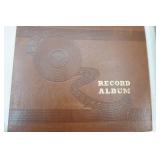 vintage record albums, cassettes