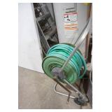 Vintage Hose Reel with hose