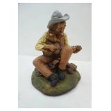 Universal Statuary Corp. 1981, "Cowboy with Guitar" statue