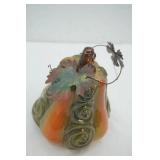 ceramic pumpkin 8.5"x6.5"