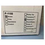 New in Box! Rockustics 8" 2-Way Outdoor Weatherproof PavaRocci Rock Loudspeaker in Brown