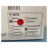 New in Box! Rockustics 6.5" 2-Way Outdoor Weatherproof Rocquette Rock Loudspeaker in Grey / Gray