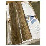 396 SF of Metroflor Premium Genisis LVP Flooring 7.5" x 48" - Smoke - SKU LVR