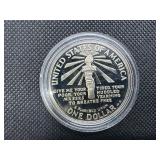 1886-S Proof Statue of Liberty Silver Commem. Dollar