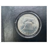 1952-D Brilliant Uncirculated Franklin Half Dollar