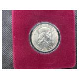 1953-D Brilliant Uncirculated Franklin Half Dollar