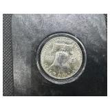 1958-D Brilliant Uncirculated Franklin Half Dollar