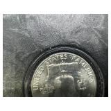 1959-D Brilliant Uncirculated Franklin Half Dollar