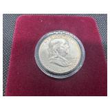 1962-D Brilliant Uncirculated Franklin Half Dollar