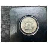 1962-D Brilliant Uncirculated Franklin Half Dollar