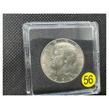 1964-D  90% Silver BU Kennedy Half Dollar --  Great Mint Luster!