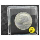 1964 90% Silver BU Kennedy Half Dollar --  Great Mint Luster!