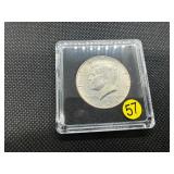 1964 90% Silver BU Kennedy Half Dollar --  Great Mint Luster!