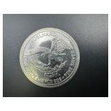 1985 BU 1 Oz. Silver Engelhard Prospector -- Hard to Find!