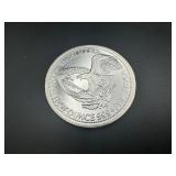 1985 BU 1 Oz. Silver Engelhard Prospector -- Hard to Find!
