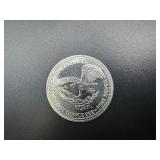 1985 BU 1 Oz. Silver Engelhard Prospector -- Hard to Find!