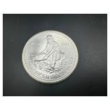 1985 BU 1 Oz. Silver Engelhard Prospector -- Hard to Find!