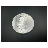 2009 BU Canadian 1 Oz. .9999 Silver Maple Leaf Coin