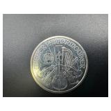 2009 BU Austrian Philharmonic 1 Oz. .999 Silver Coin