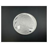Buffalo Design 1 Oz. Silver Round