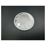 Buffalo Design 1 Oz. Silver Round