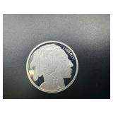 Buffalo Design 1 Oz. Silver Round
