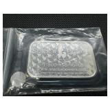 2023 BU Stacks & Bowers 1 Oz. Silver Bar