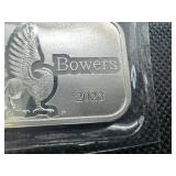 2023 BU Stacks & Bowers 1 Oz. Silver Bar