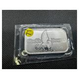 2023 BU Stacks & Bowers 1 Oz. Silver Bar
