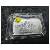 2023 BU Stacks & Bowers 1 Oz. Silver Bar