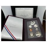 1992 U.S. Mint Olympic Silver Prestige Proof Set in Original Mint Package - PCGS Price Guide is $45.00