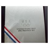 1992 U.S. Mint Olympic Silver Prestige Proof Set in Original Mint Package - PCGS Price Guide is $45.00