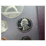 1992 U.S. Mint Olympic Silver Prestige Proof Set in Original Mint Package - PCGS Price Guide is $45.00