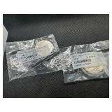 Six 1882-S Silver Proof 250th Anniversary George Washington Half Dollars