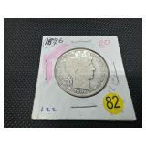 1896 Barber Half Dollar