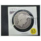 1899 Barber Half Dollar