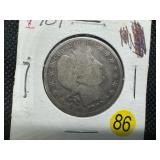 1909 Barber Half Dollar