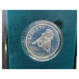 1995 Civil War Proof Commem Silver Dollar and Clad Half Dollar Mint Package with COA - Greysheet Wholesale value is $52.00