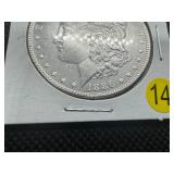 1886 Morgan Silver Dollar Marked MS When Purchased