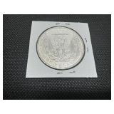 1890 Morgan Silver Dollar Marked AU When Purchased