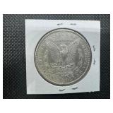 1890 Morgan Silver Dollar Marked AU When Purchased