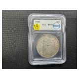 1898 Morgan Silver Dollar ICG MS63