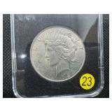 High Grade 1923 Peace Silver Dollar