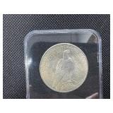 1924 Peace Dollar Marked Gem BU From Original Roll When Purchased