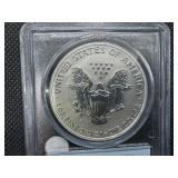 2006-P First Strike 20th Anniv.1 Oz. Silver American Eagle PCGS MS69 Reverse Proof (Only 574 graded higher) -  PCGS Price Guide $100