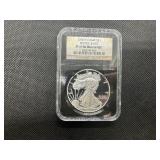 2014-W  First Releases Proof 1  Oz. Silver American Eagle NGC Ultra Cameo PF69  - NGC Price Guide $100